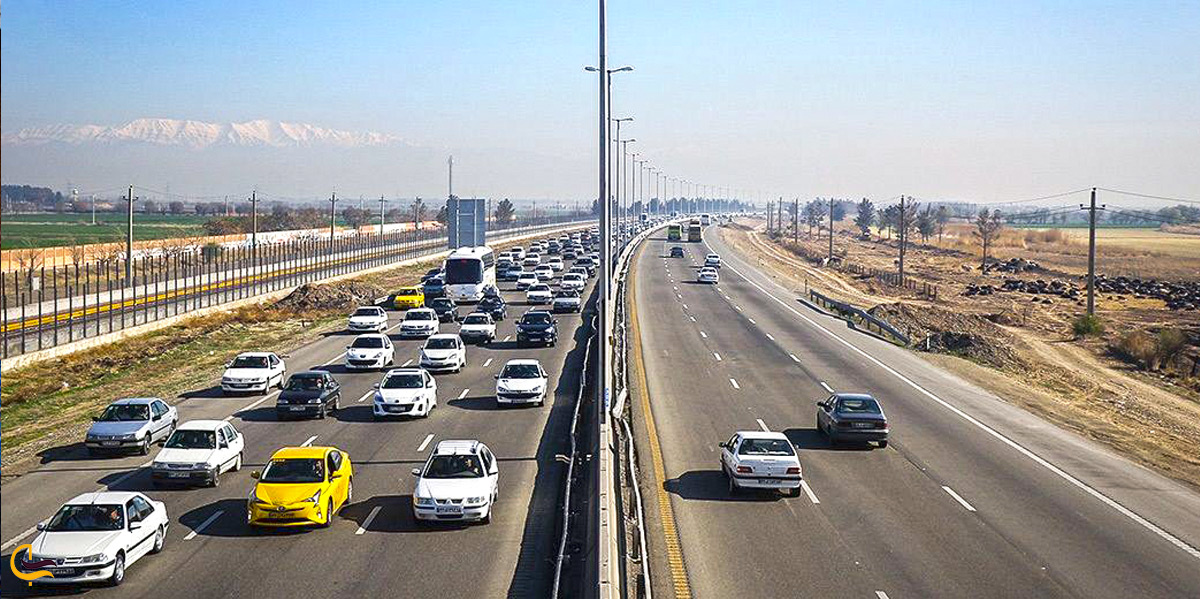 سفر جادهای به تهران