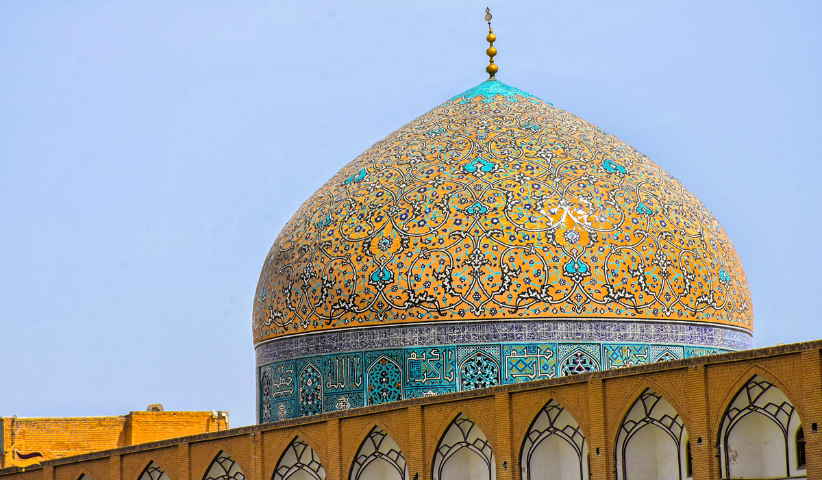 گنبد مسجد، یکی از زیباترین گنبدهای جهان