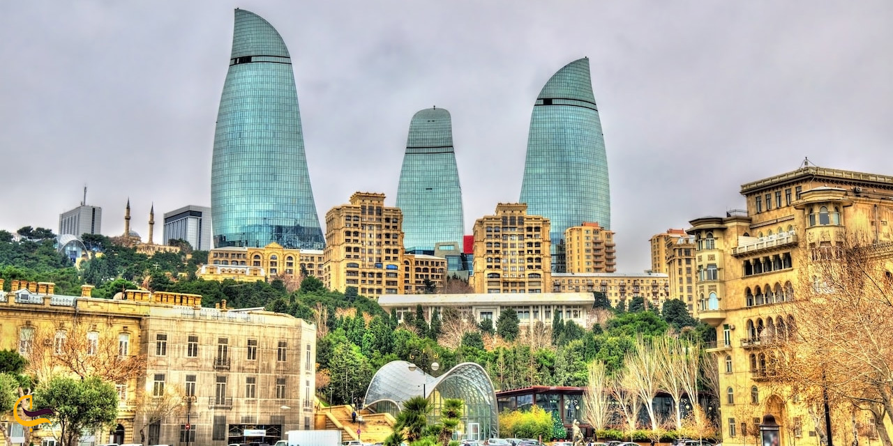 زیباترین معماری های بناهای معروف باکو