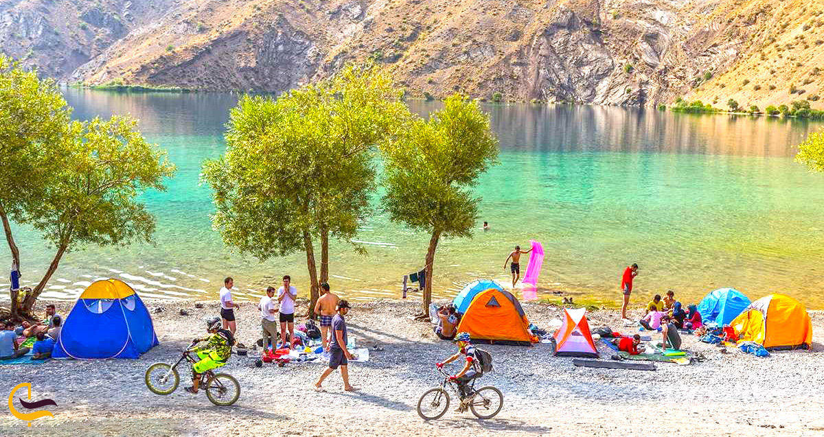 تفریحات دریاچه گهر