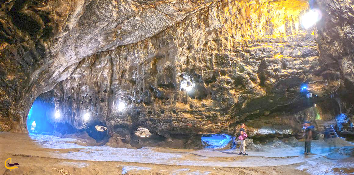 غار زیبای کرفتو در کردستان