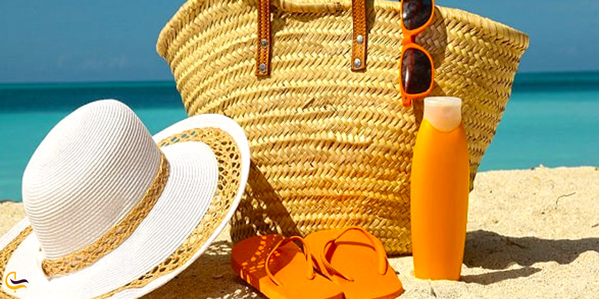 وسایل مورد نیاز برای رفتن به سواحل جزیره کیش