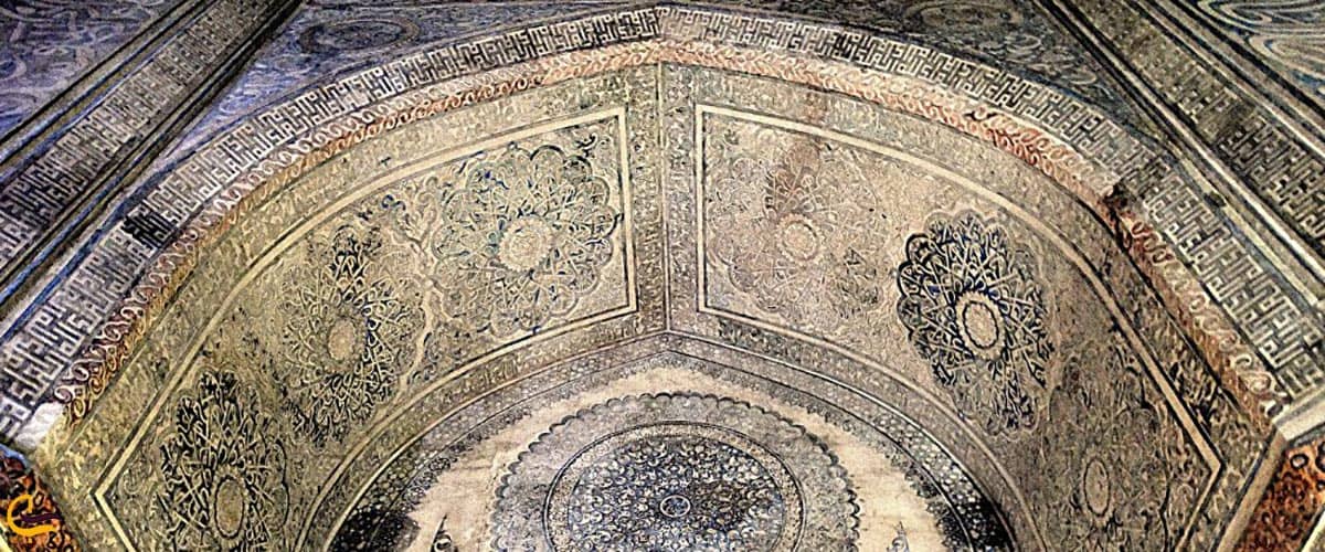 نمای داخلی گنبد سلطانیه