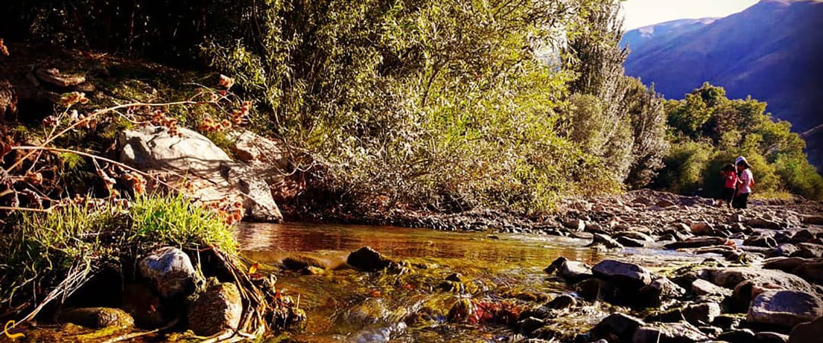 رودخانه و طبیعت روستای پیربالای مرند