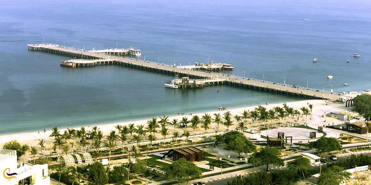 نمایی زیبا از جزیره کیش