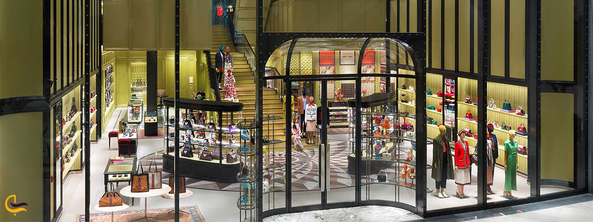 فروشگاه گوچی در دبی مال