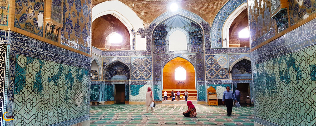 داخل مسجد کبود تبریز