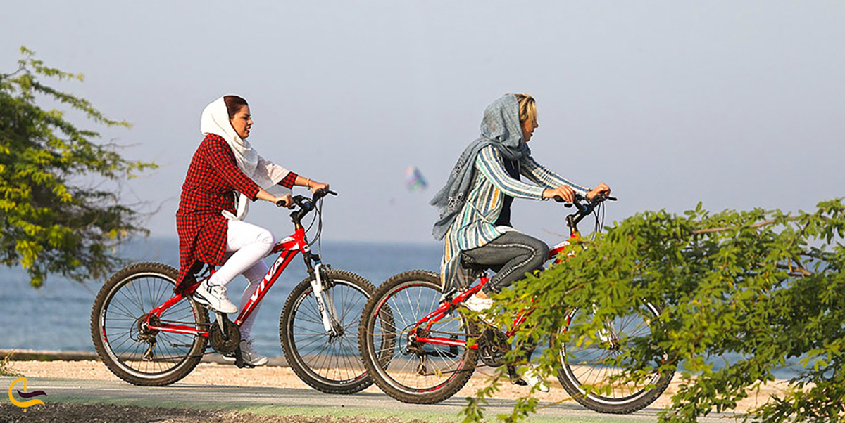 دوچرخه سواری در کیش