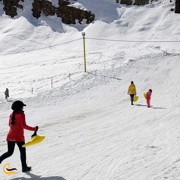 پیست اسکی سهند از جاهای دیدنی تبریز