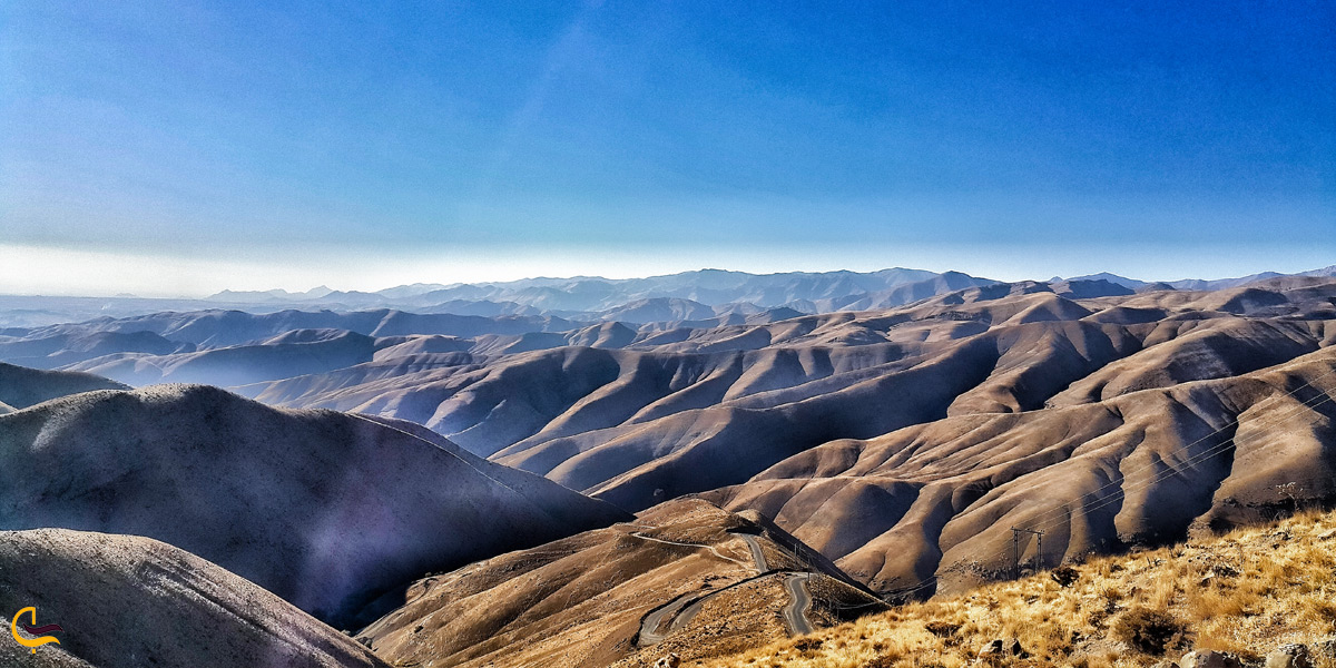 مسیر دسترسی به روستای برغان