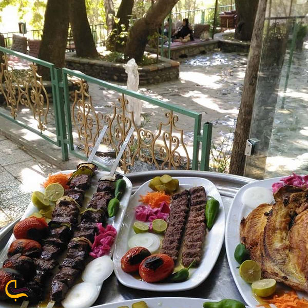 عکس باغ رستوران دو آسیاب