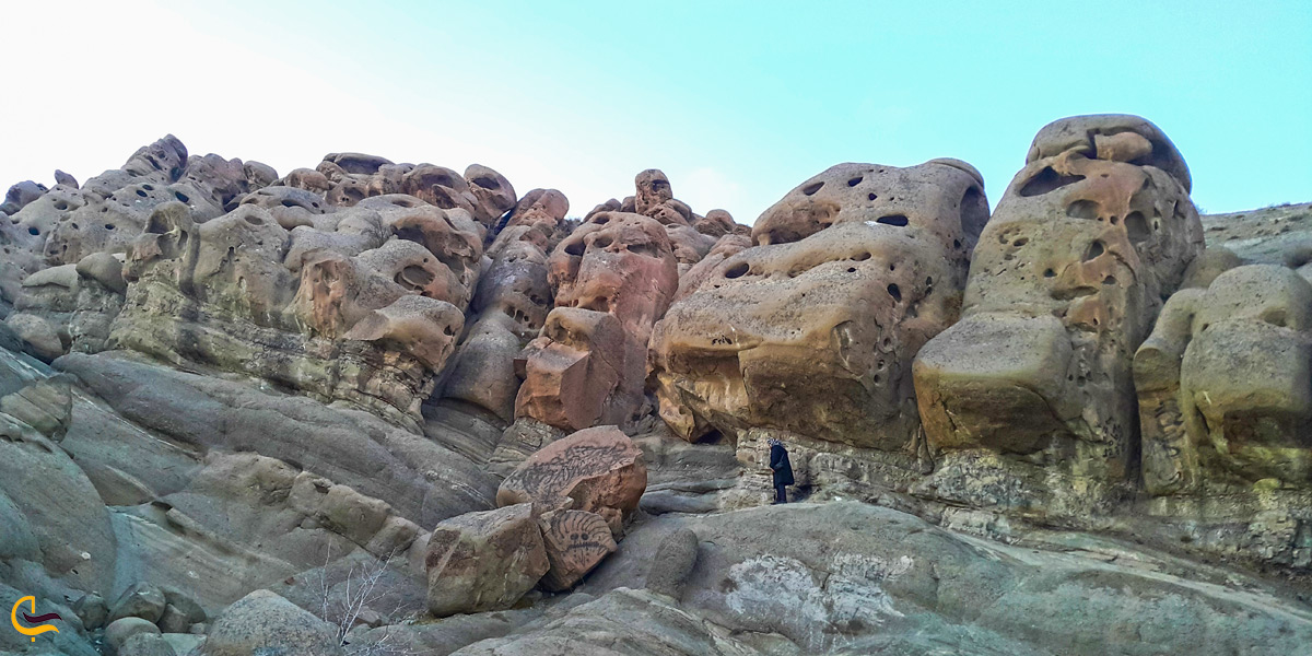ارواح سنگی در روستای وردیج