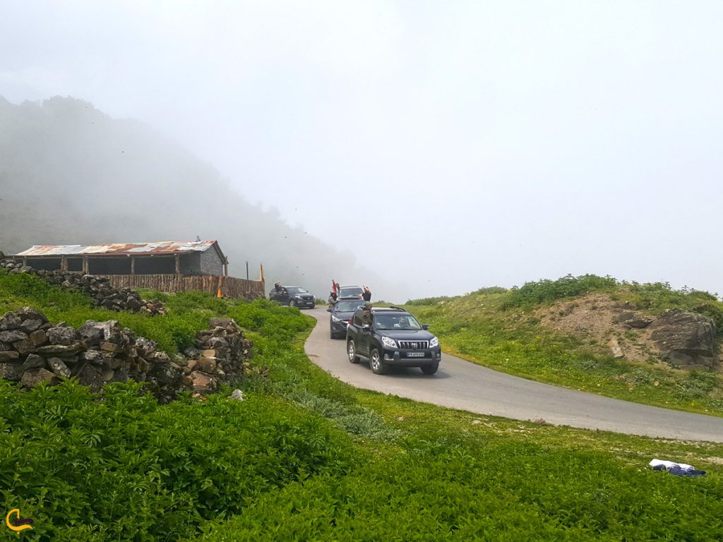 مسیر دسترسی به روستای فیلبند