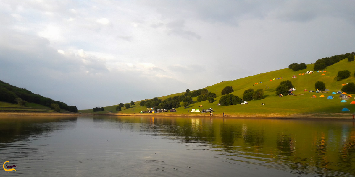 نمای ابری از دریاچه سوها