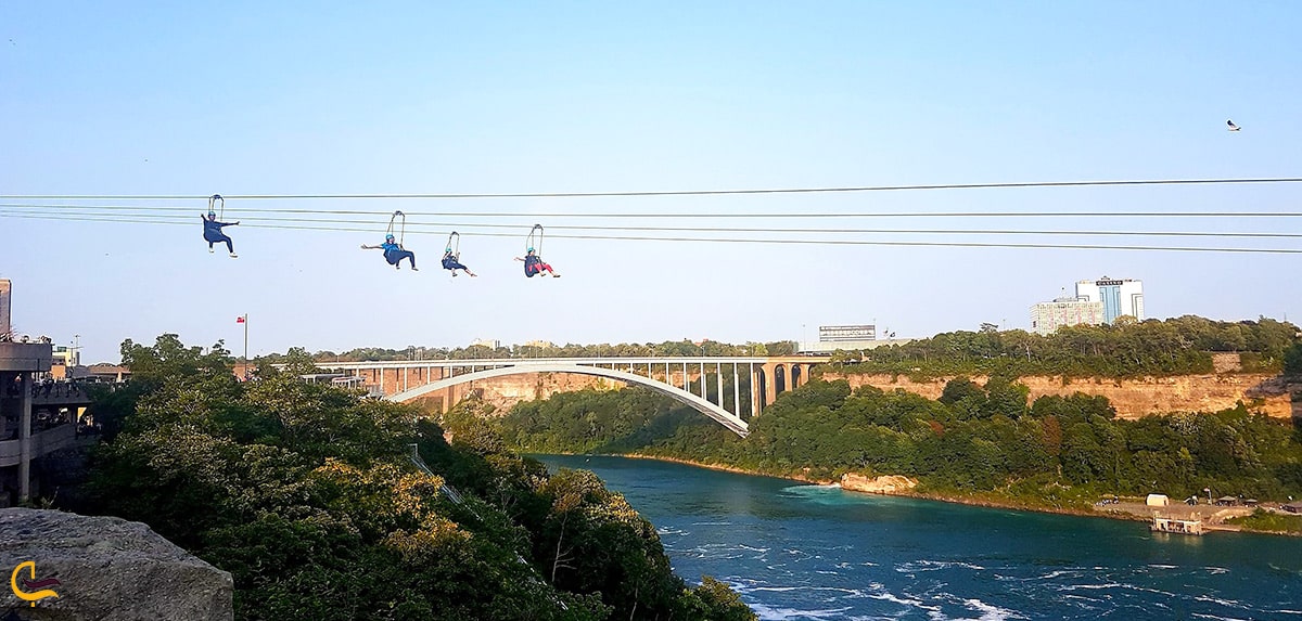زیپ لاین مهیج با منظره فراموش نشدنی