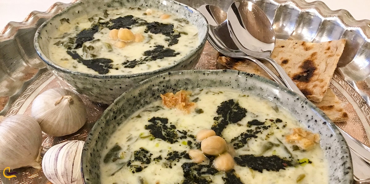 معروف ترین غذای محلی سرعین آش دوغ