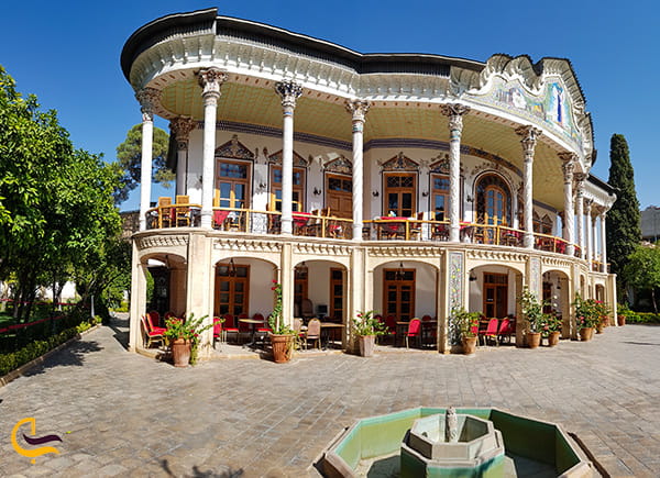 نمای طراحی و معماری بسیار زیبای خانه شاپوری