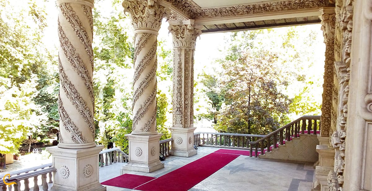قصر قاجاری شگفت انگیز و زیبای باغ فردوس در تهران