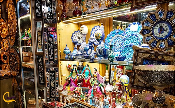 فروش صنایع دستی مینا و منبت کاری در اصفهان