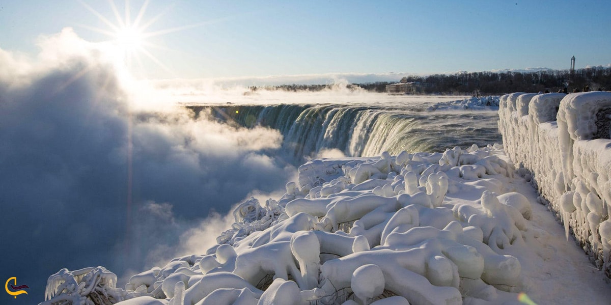 نیاگارا در فصل زمستان