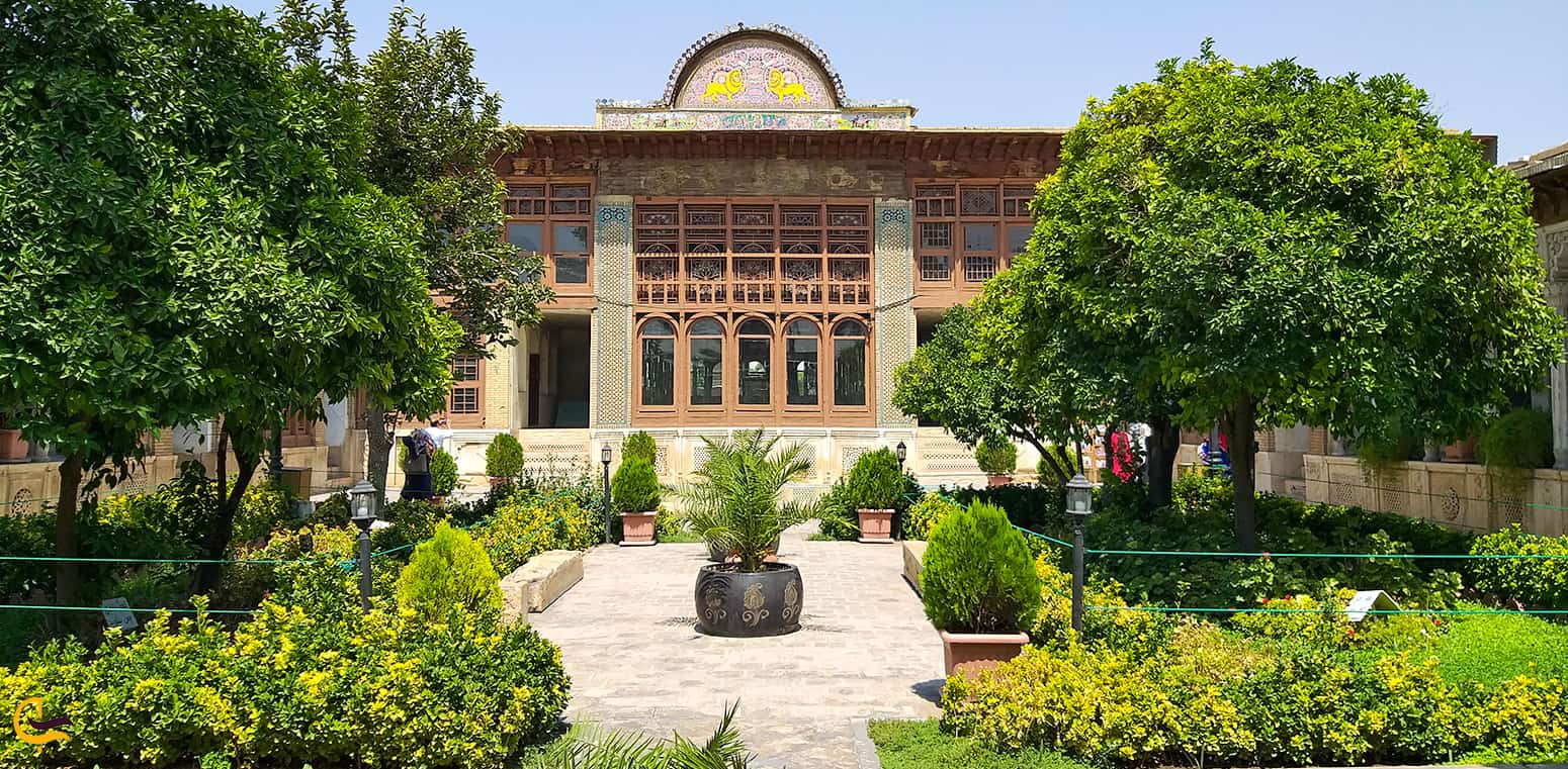عکس خانه زینت الملوک در باغ نارنجستان قوام شیراز