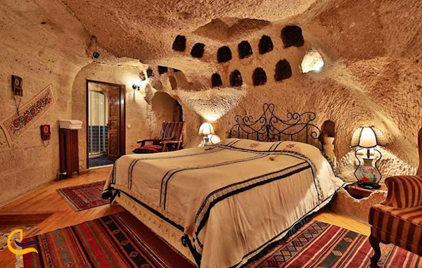 اقامت در هتل های درون غار شهر کاپادوکیا ترکیه
