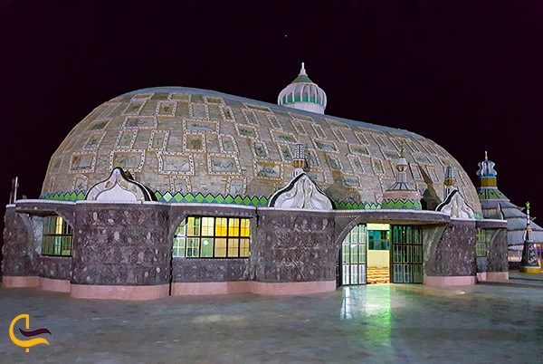 مسجد سنگی زیبای براسان در پارک براسان