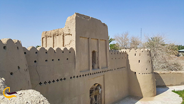 نمای زیبای قلعه حیدر آباد در استان سیستان بلوچستان شهر خاش