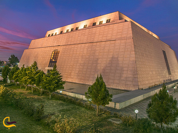 نمای ساختمان موزه مردم شناسی زاهدان
