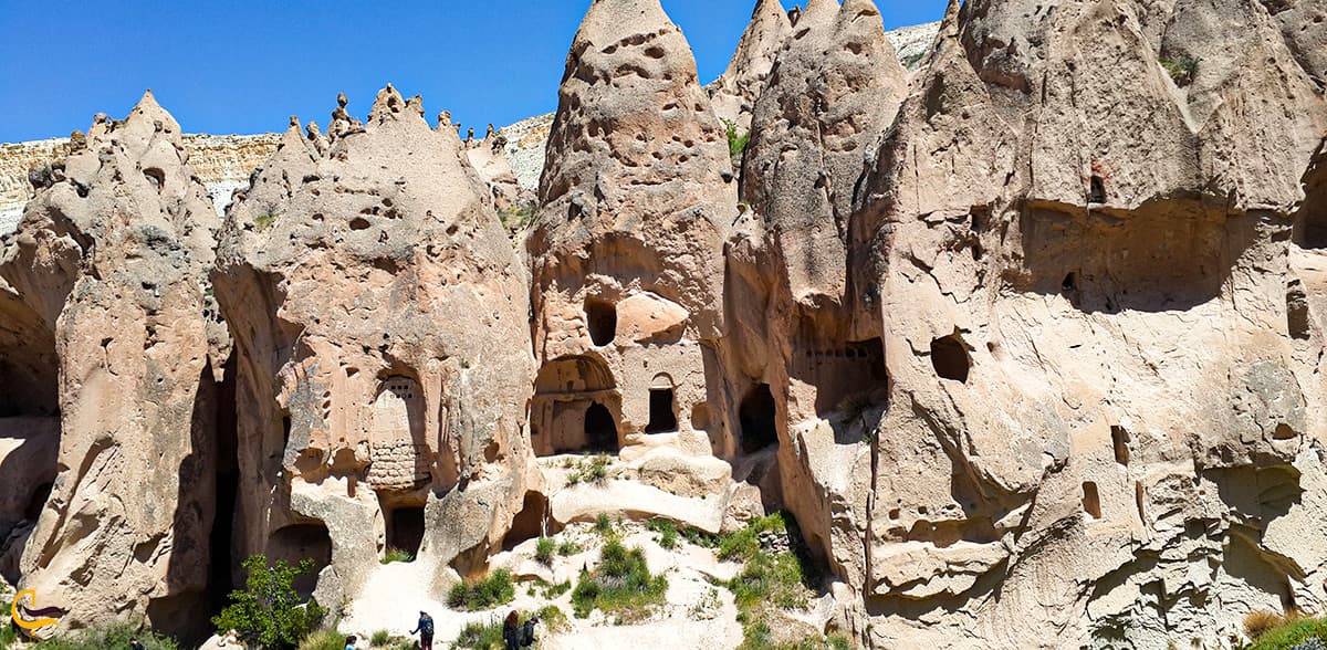 شهر عجیب در ترکیه با صخره های توف