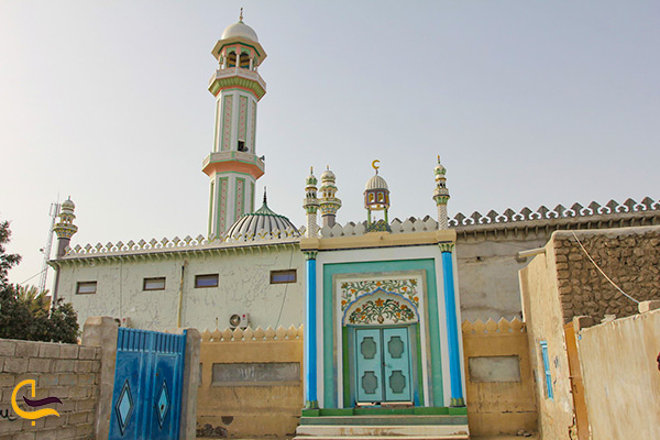 مسجد جامع تیس در روستای تیس جاذبه دیدنی شهر چابهار