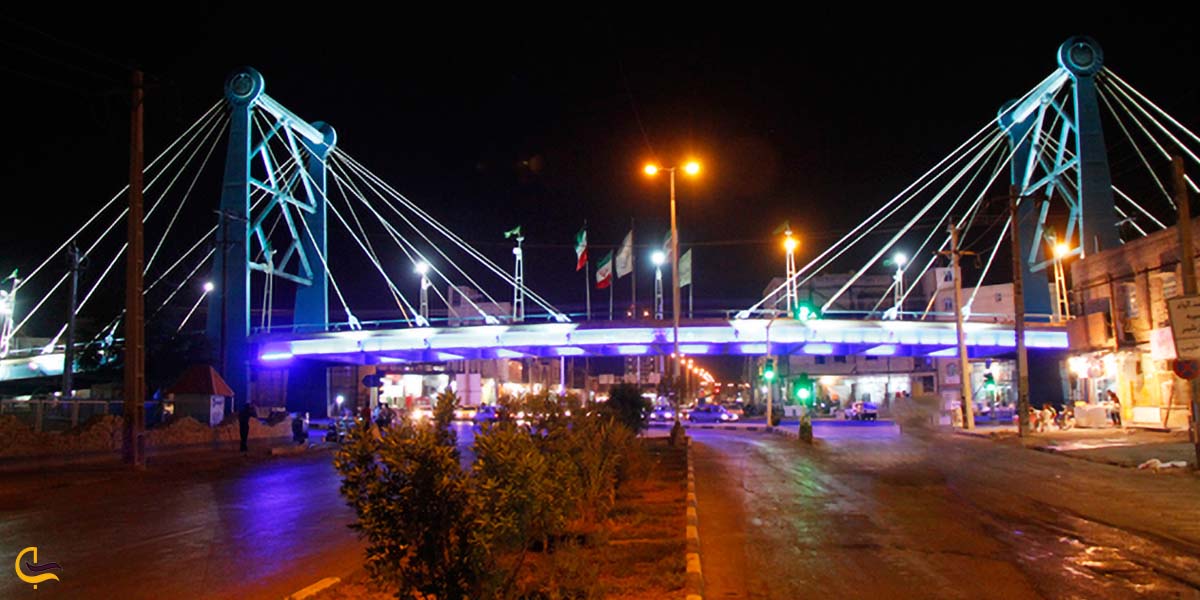 پل زیبایی کابلی آبادان