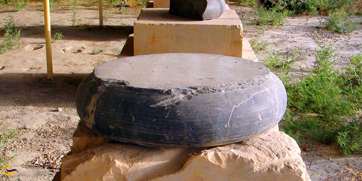 کاخ هخامنشی چرخاب در شهر تاریخی برازجان