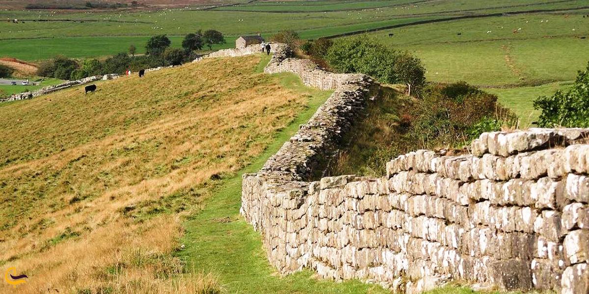 یکی از جاهای دیدنی معروف گرگا | دیوار دفاعی گرگان