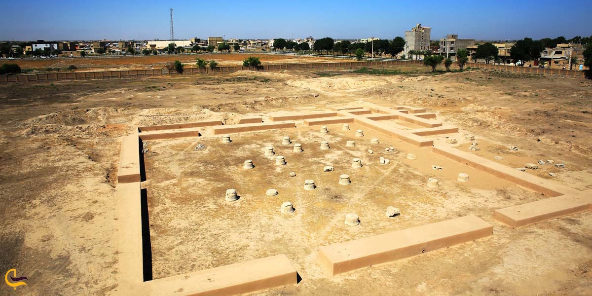 کاخ شائور یا کاخ هدیش متعلق به اردشیر دوم در شوش