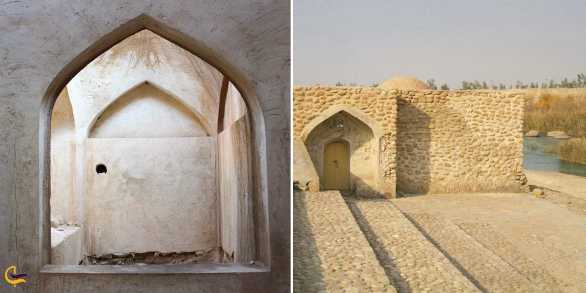 تصویری از حمام تاریخی بکان بهبهان
