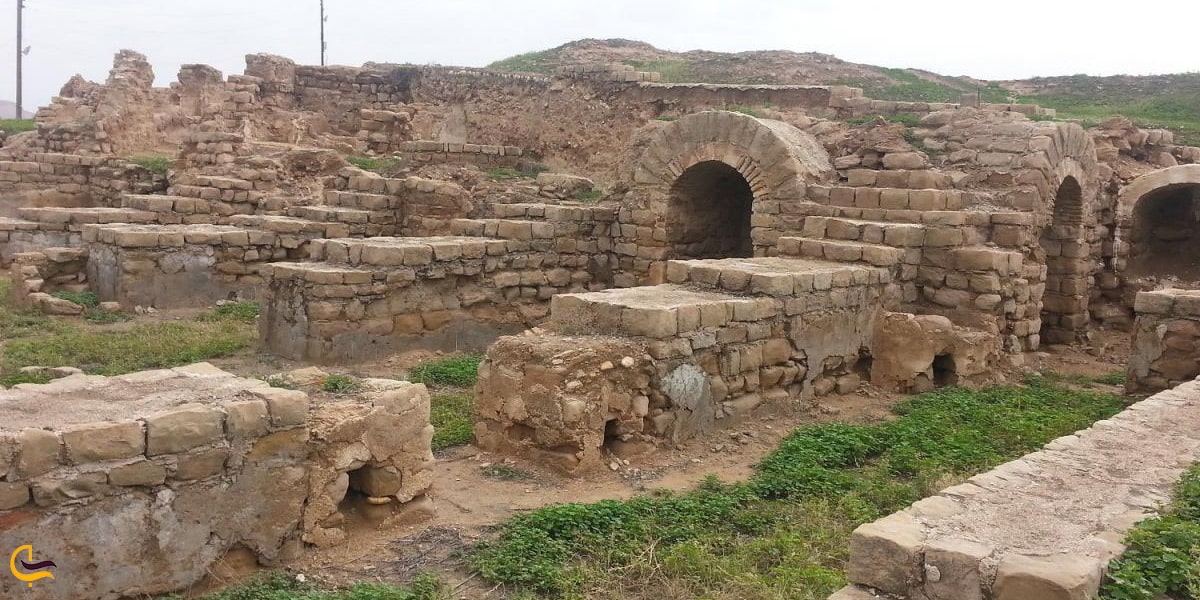 قلعه تاریخی تمین در روستای تمین زاهدان