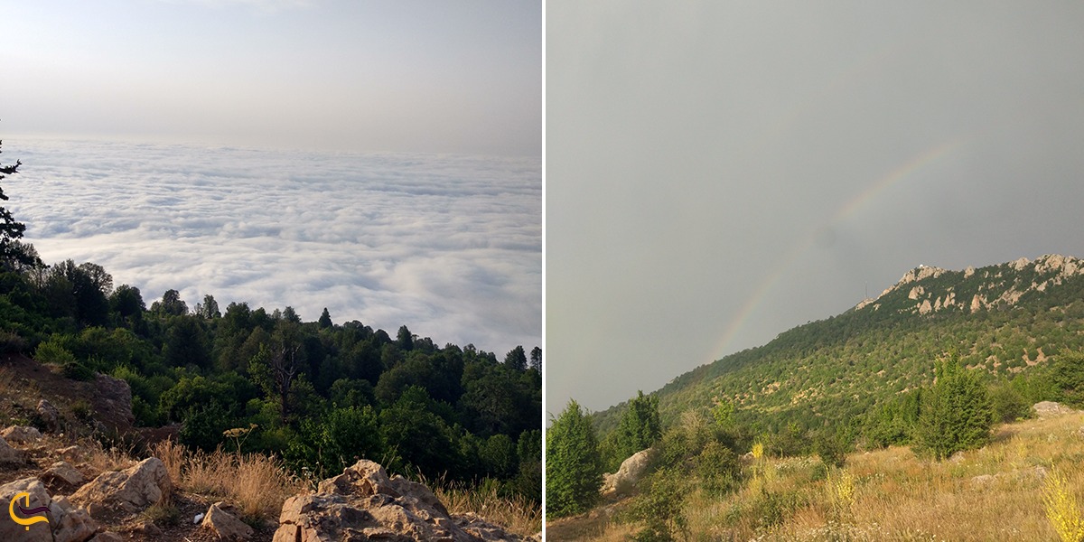 تصویری زیبا از روستای درازنو
