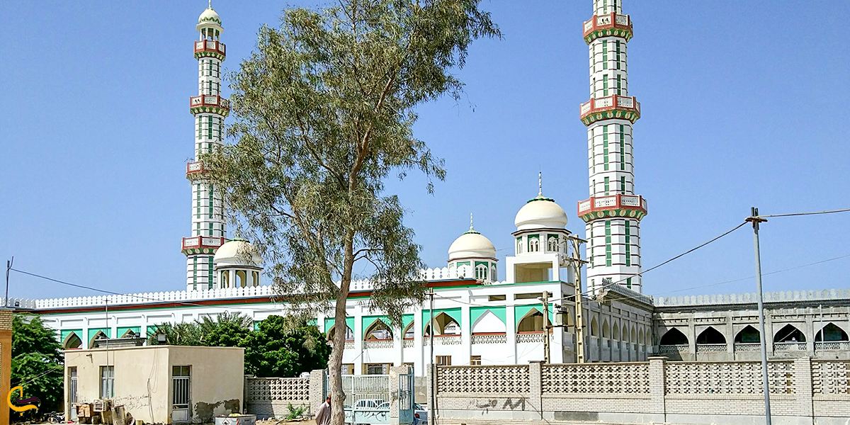 تصویری از مسجد تیس در چابهار