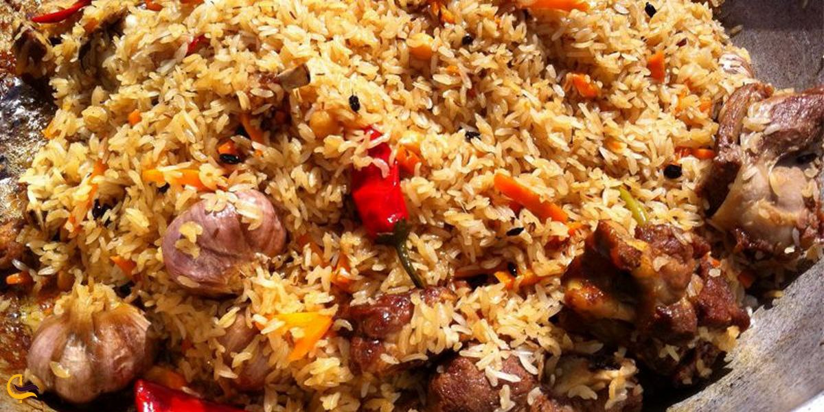 تصویری از غذای چکدرمه بندر ترکمن