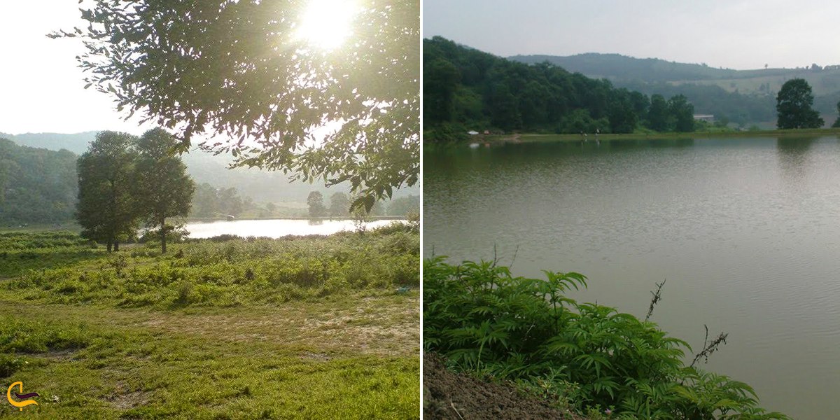 تصویری از آبگیر توشن گرگان