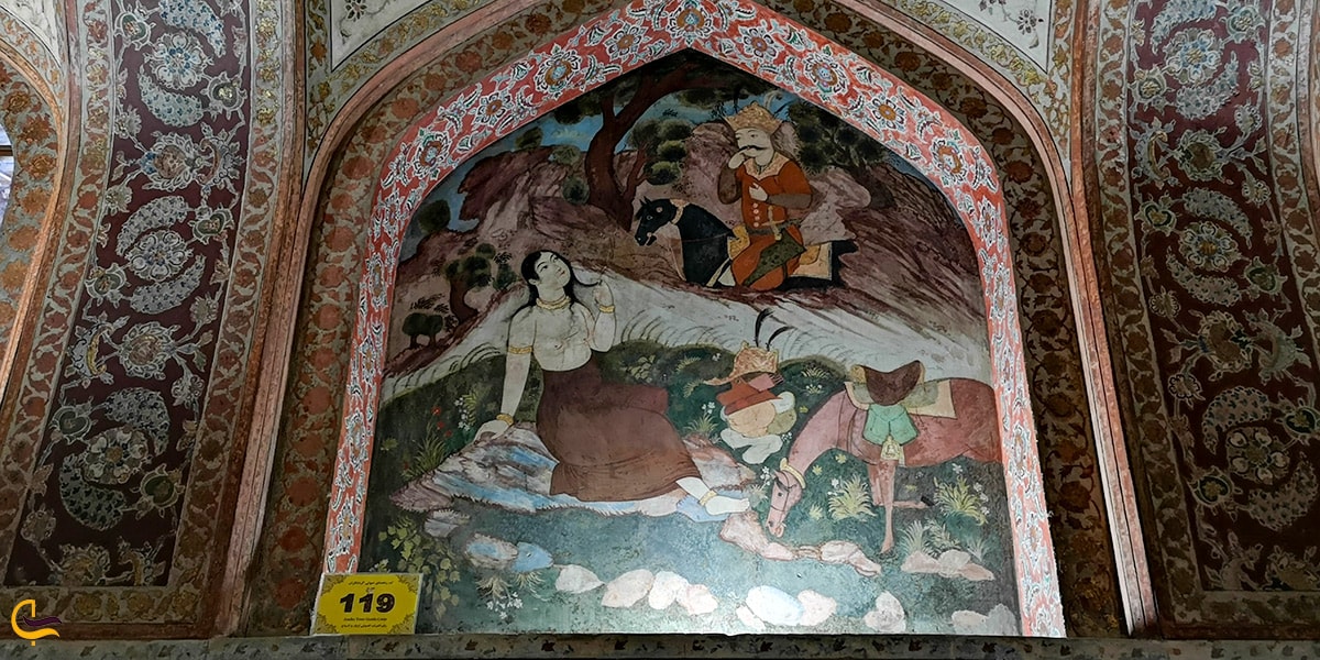 نقاشی های ارزشمند چهلستون اصفهان