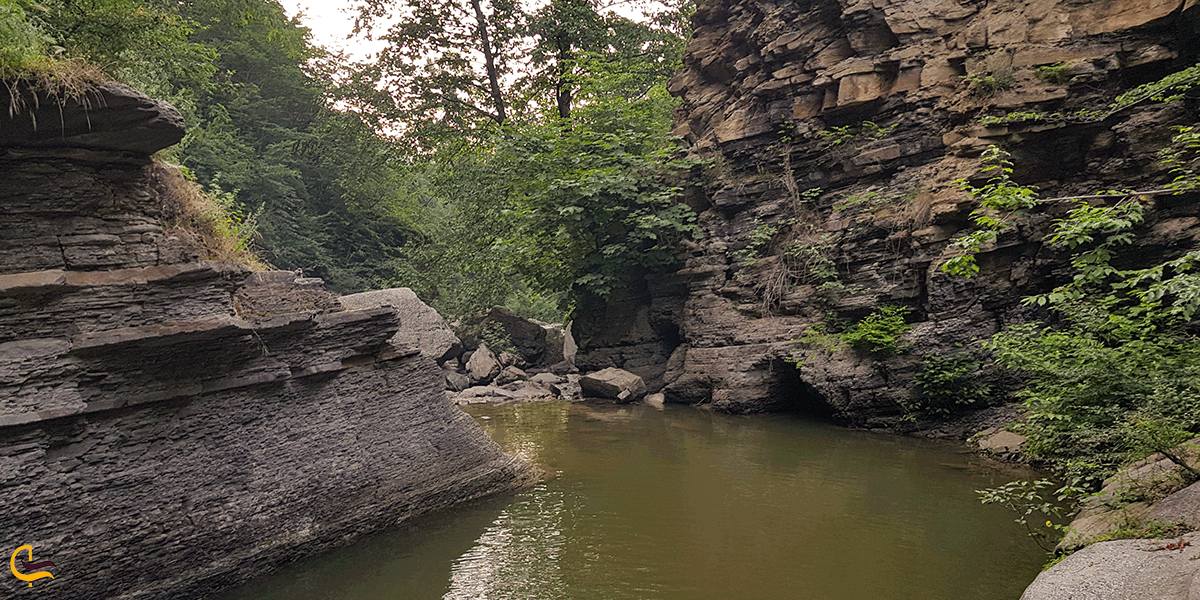 نمایی از طبیعت روستای ساسنگ