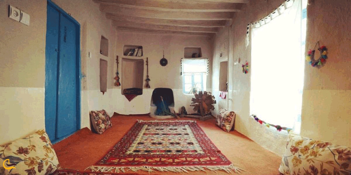 تصویری از خانه روستای در ساسنگ