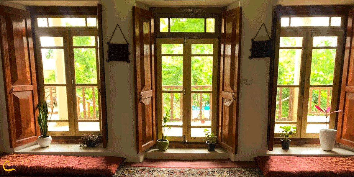 نمای داخلی از خانه ای در روستای زیارت