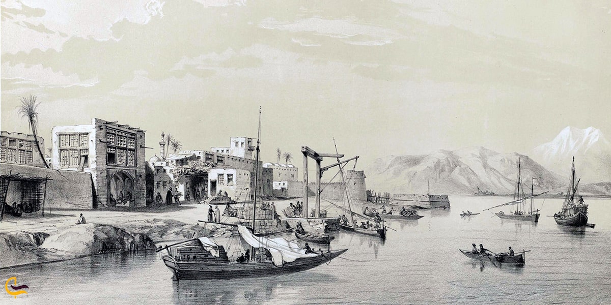 تصویری از بوشهر قدیم