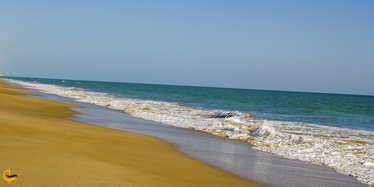 نمایی زیبا از ساحل بریس