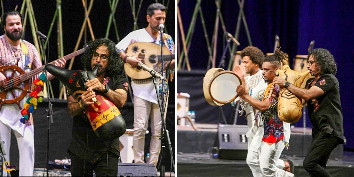 تصویری از اجرای موسیقی سنتی بوشهری