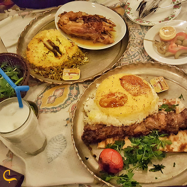 غذاهای خوشمزه رستوران هفت خوان شیراز