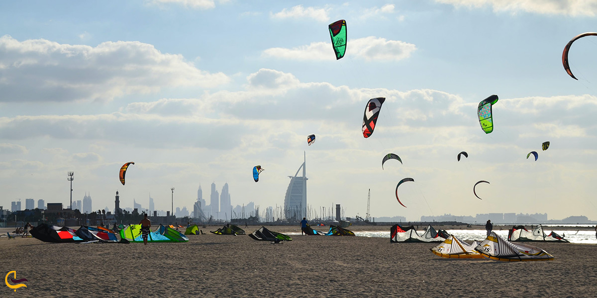ساحل کایت در کشور امارات